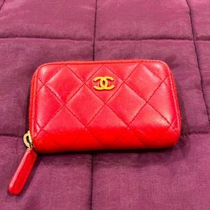 Chanel coin purse